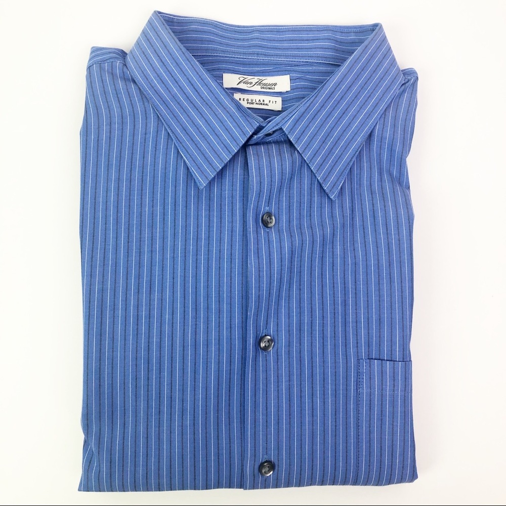 BOGO🎉 Van Heusen Dress Shirt Size 18-18 1/2